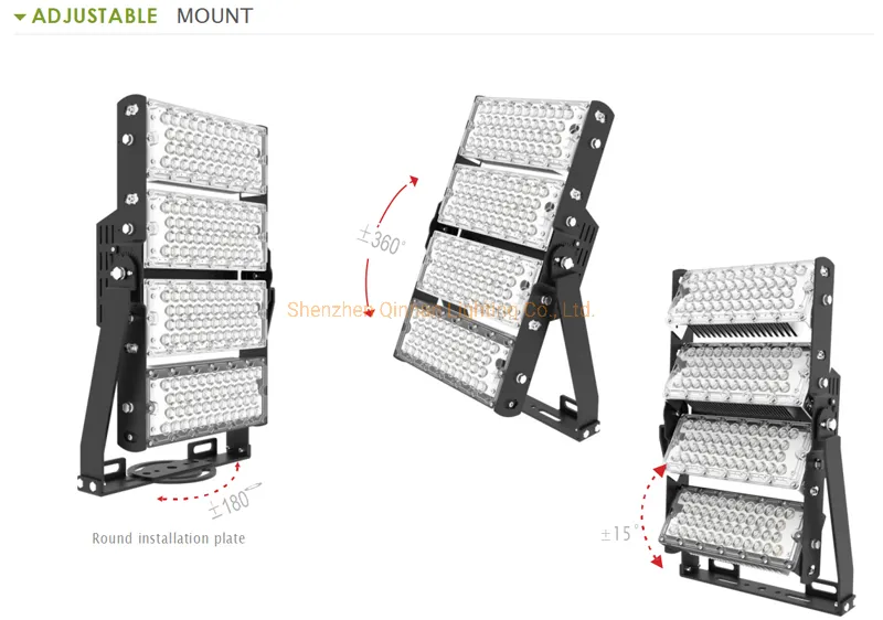 160lm/W 400W Luz LED de alta bahía industrial interior