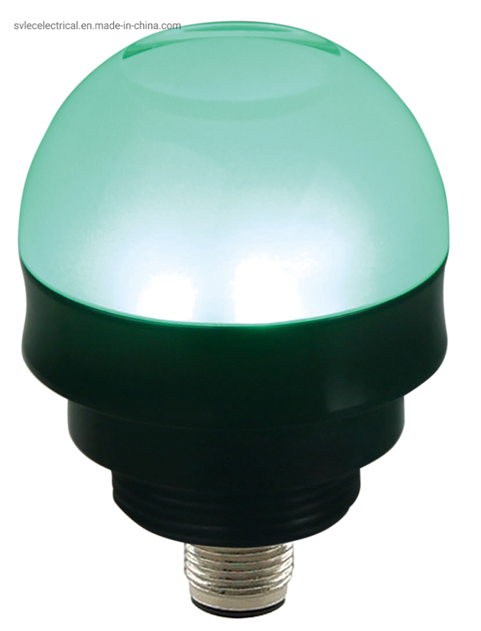 Bocina y luz de señal de advertencia LED para máquina CNC industrial