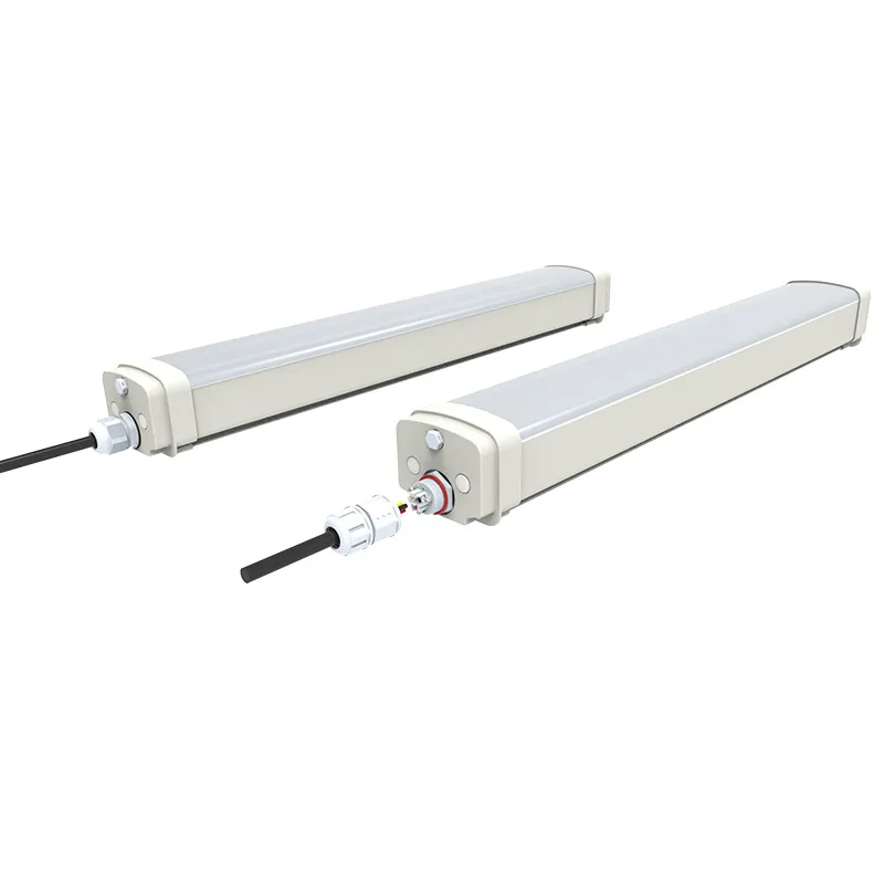 Luz Tri-Proof LED IP65 Impermeable Industrial para Garaje 20W-60W 2FT-5FT
