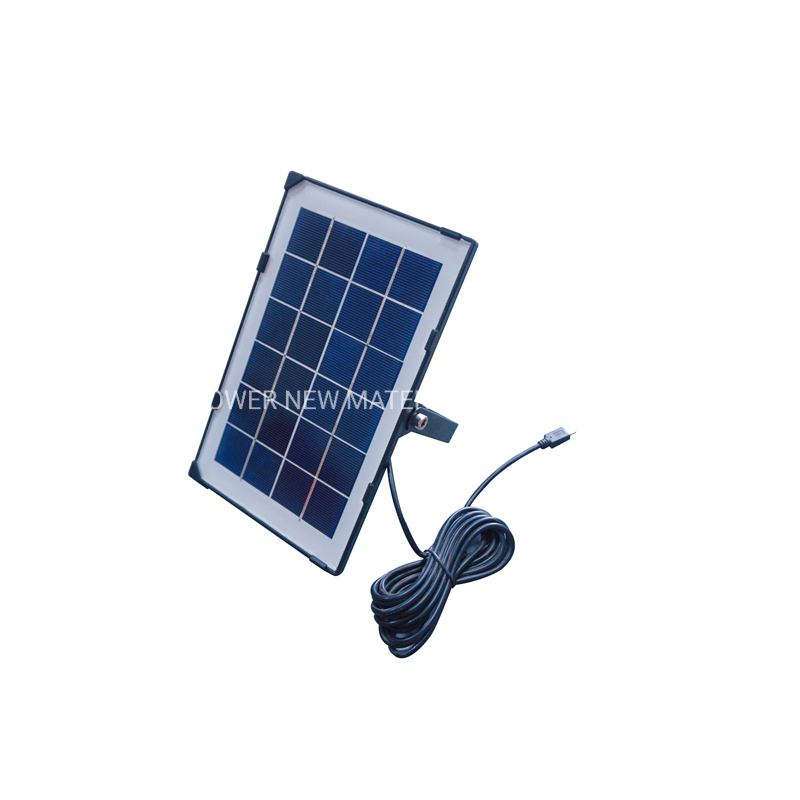 6V 3W 5W 15W 25W Luz Solar LED Duradera Panel Solar Laminado de Vidrio de Super Calidad para Luz Exterior