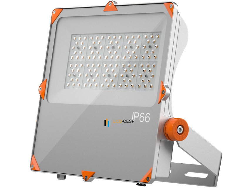 IP66 Foco LED de Aluminio 200W 250W 300W 350W 140lm/W para Iluminación Exterior de Túneles, Estadios, Talleres Industriales y Mástiles Altos con CE 5 Años de Garantía