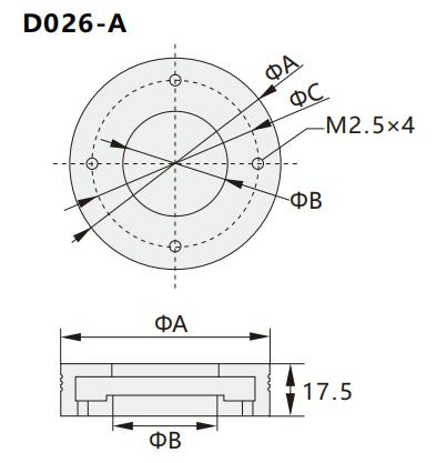 Siron D026 24V Luz de anillo de visión de máquina LED de inspección industrial DC