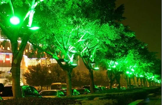 Aplicación de Iluminación Exterior LED Inundación