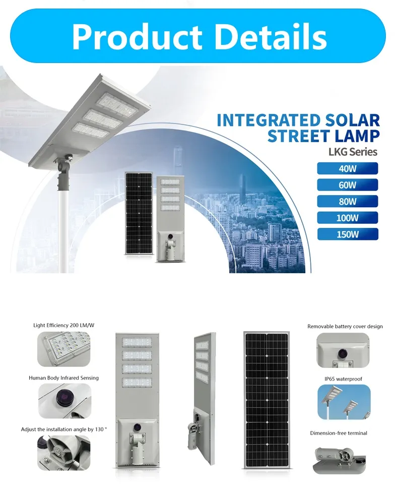 Luz Fundición a Presión Pared Iluminación Solar Exterior Venta al por Mayor Integrada Sensor de Movimiento Lámpara Solar de Calle LED Batería Luz Industrial LED Calle Inteligente