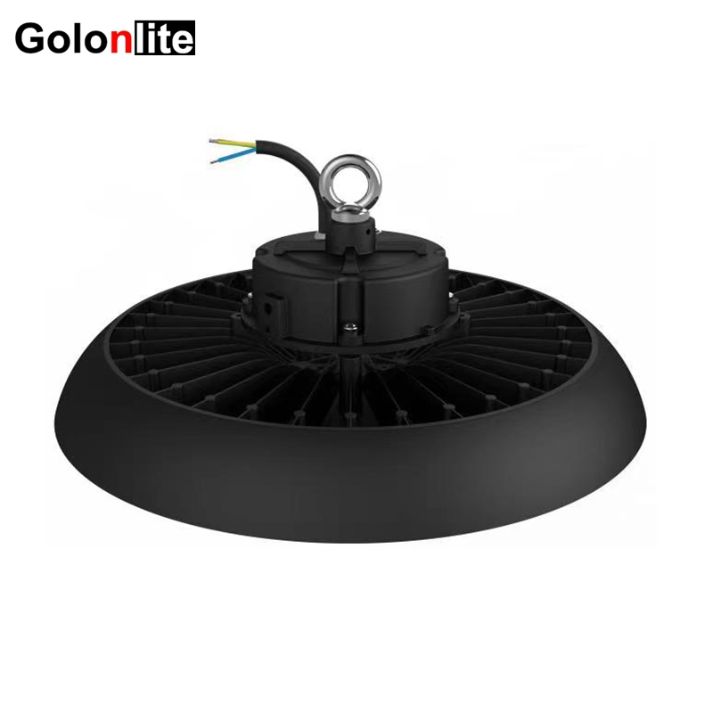Lámpara de alta bahía industrial tipo UFO LED para almacén y garaje