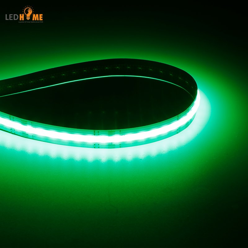 Fábrica 24V RGB RGBW CCT COB IP20 576LEDs Iluminación decorativa flexible de tira LED sin puntos de píxeles digitales direccionables mágicos