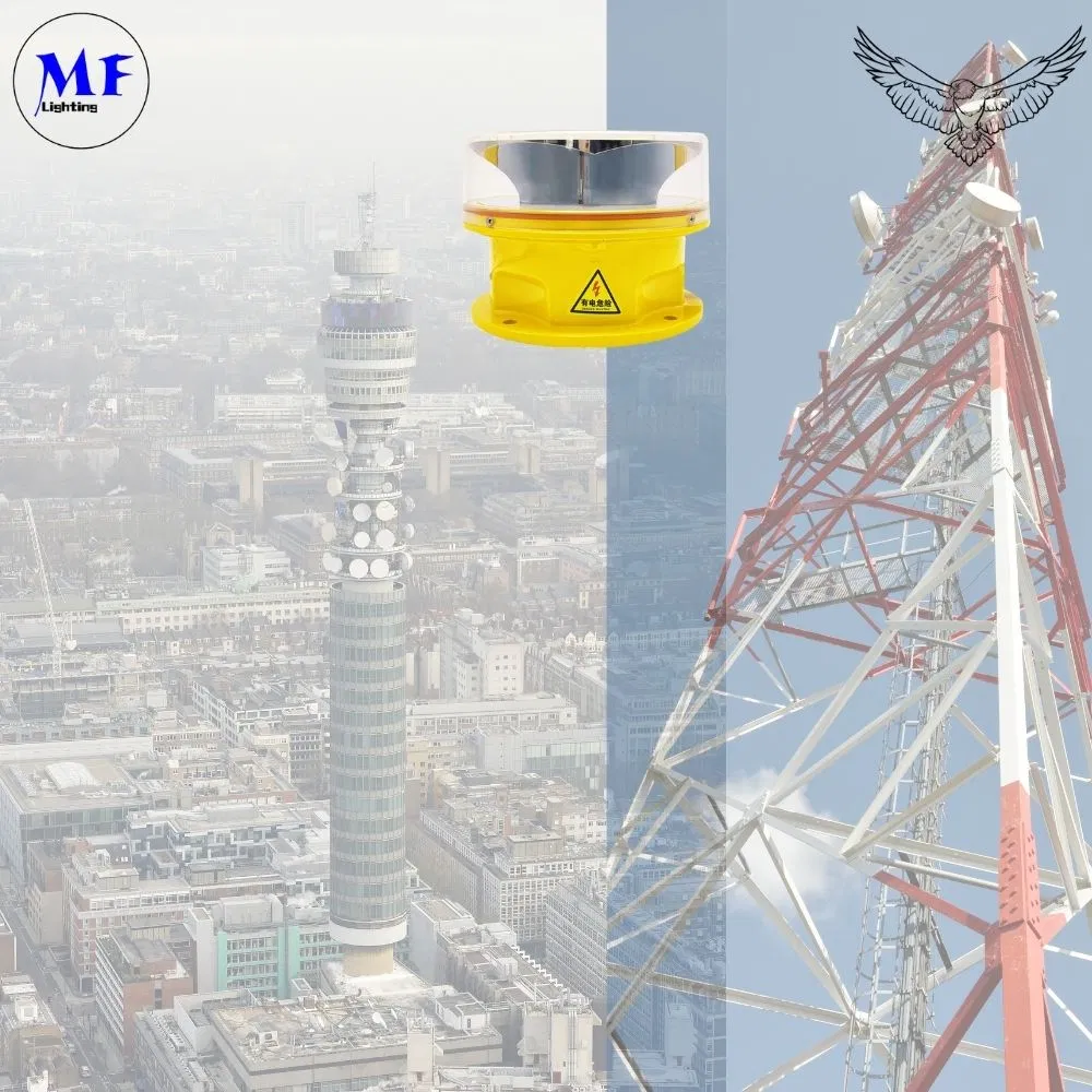 Aplicación en torre de telecomunicación