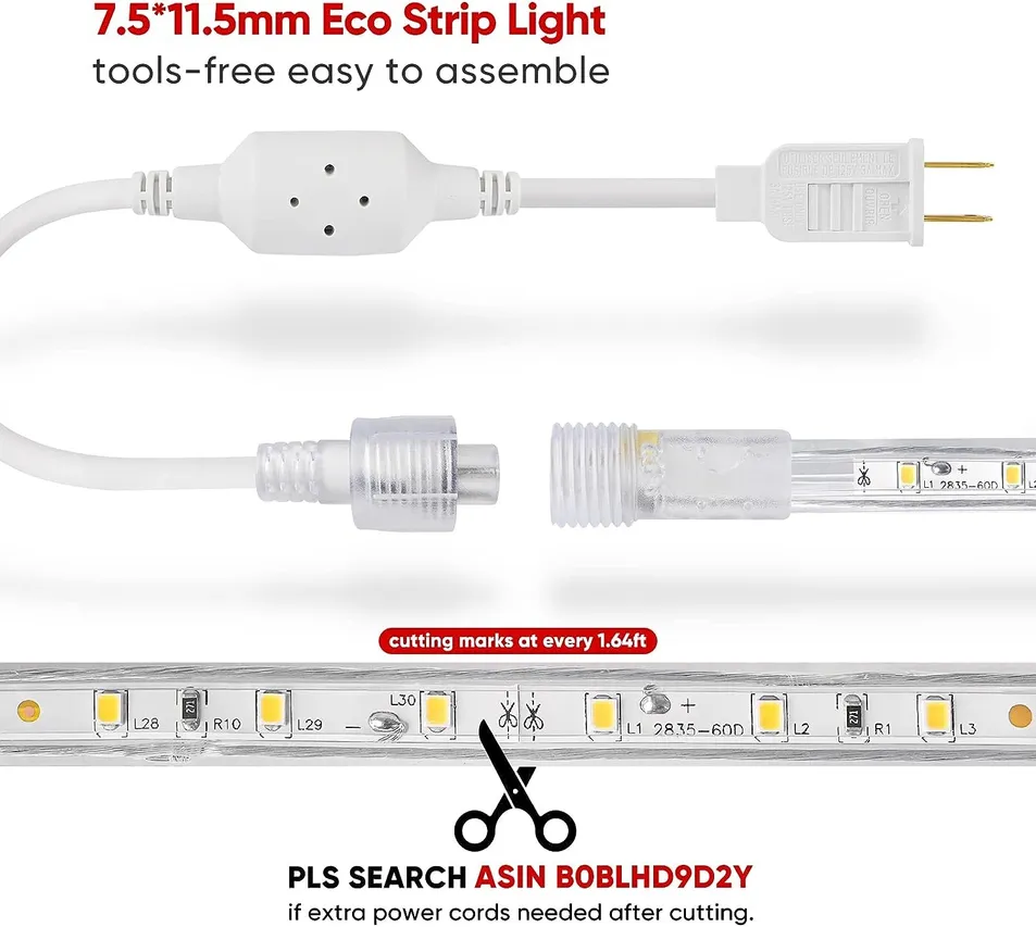 Tira de LED de grado industrial de alto CRI 90 luces de tira SMD LEDs