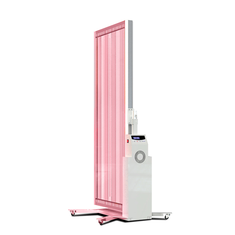 Panel de terapia de luz roja de pie para uso en casa