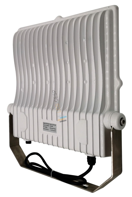 Luz de inundación LED de aleación de aluminio ADC12 luminaria de fundición a presión 200W luces de proyector para iluminación de edificios, focos solares con fabricación de controlador MW en China