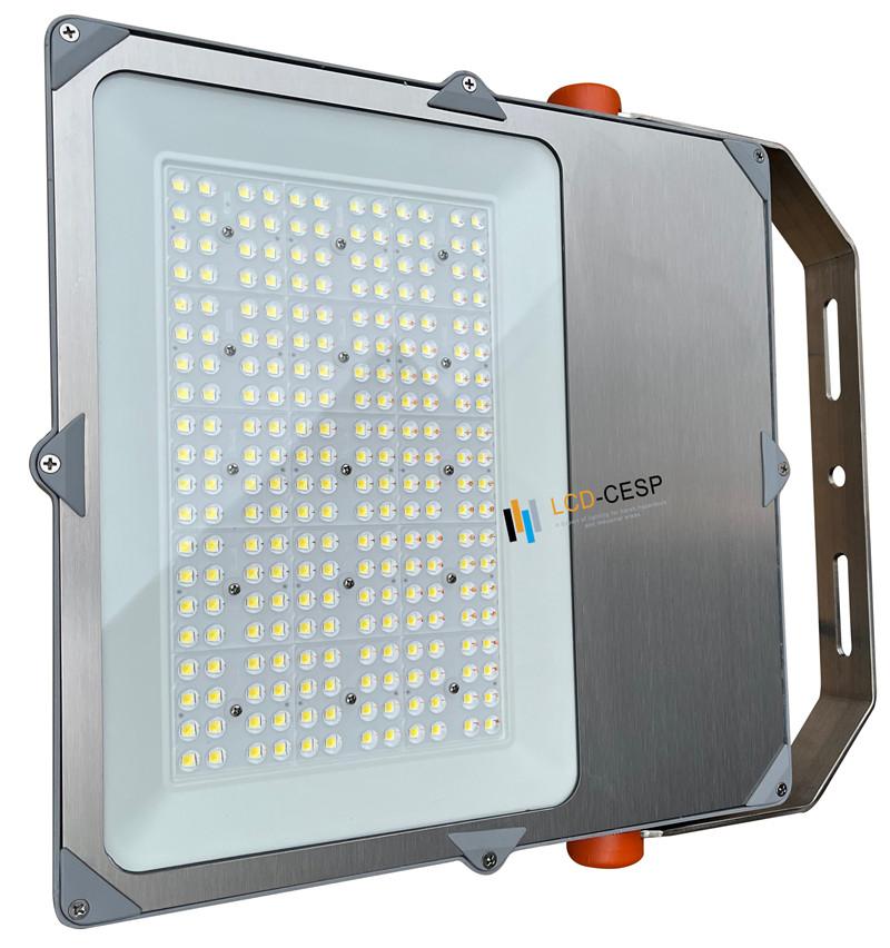 Luces de inundación LED exteriores de perfil bajo de aluminio 100W