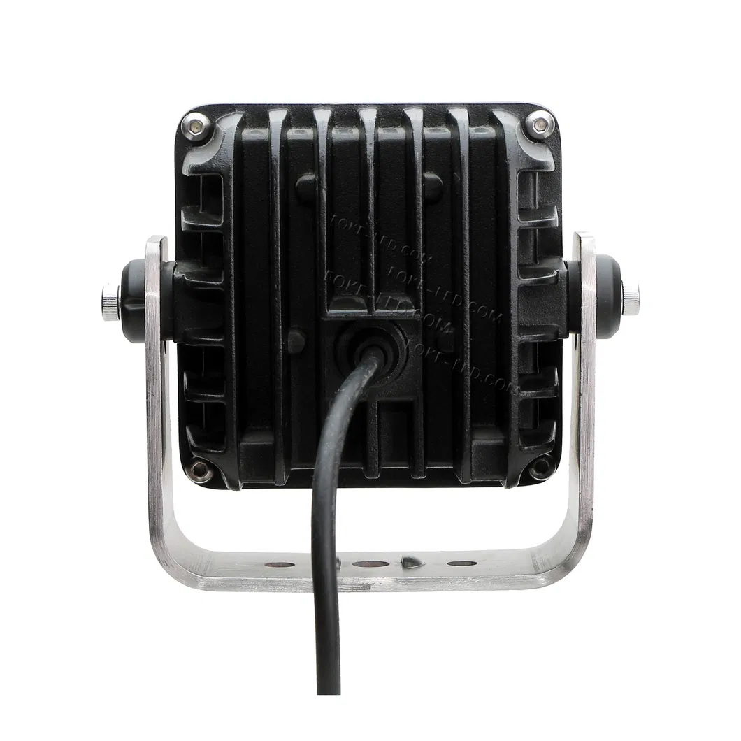 Lámpara de trabajo CREE LED de alta resistencia aprobada por EMC 5.6 pulgadas 27W cuadradas