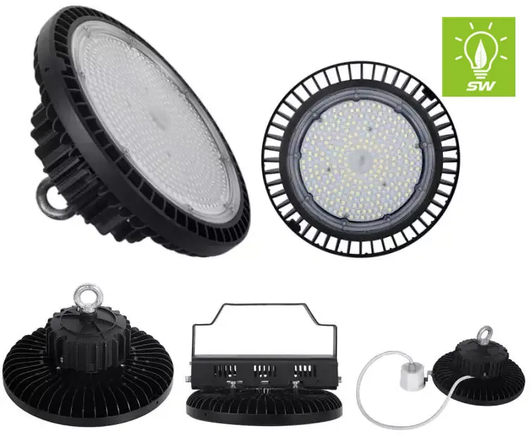 Luz LED de Alta Bahía Industrial Detalle
