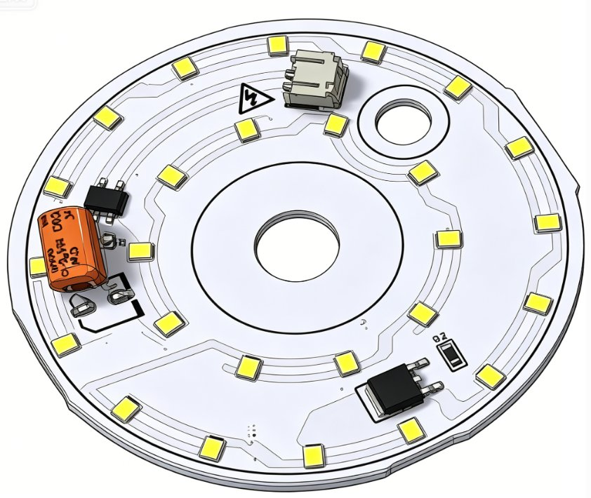 4 Fabricación de prototipos de ensamblaje de PCB HDI multicapa para retroiluminación de pantallas LED y iluminación industrial