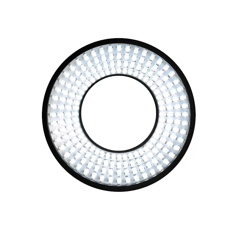 52*20mm Ángulo Bajo 45 Grados Blanco/Rojo/Verde Azul/IR/UV Luz de Anillo LED Industrial Personalizada para Visión de Máquinas