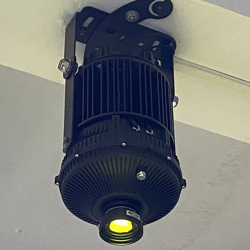 Proyector de Señal Virtual Industrial LED 220W con Control de Sensor y Cambio Automático de Proyección