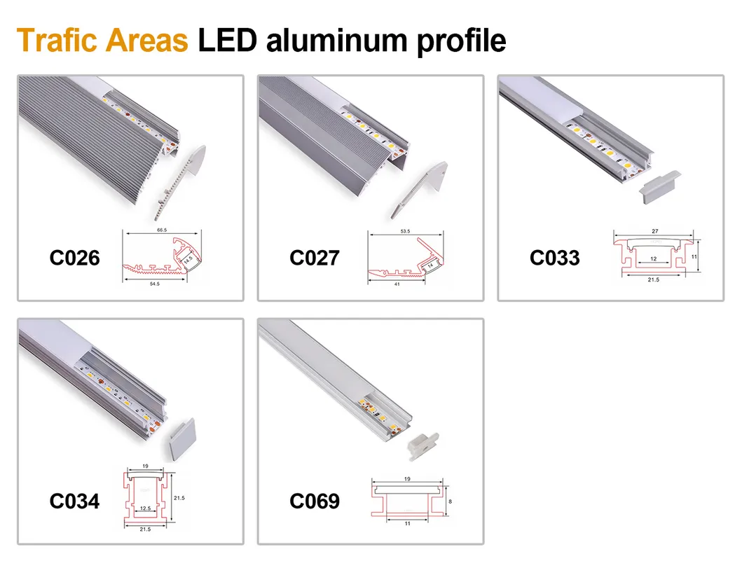 Iluminación lineal LED de perfil bajo de grado industrial - Alta fiabilidad para un diseño minimalista