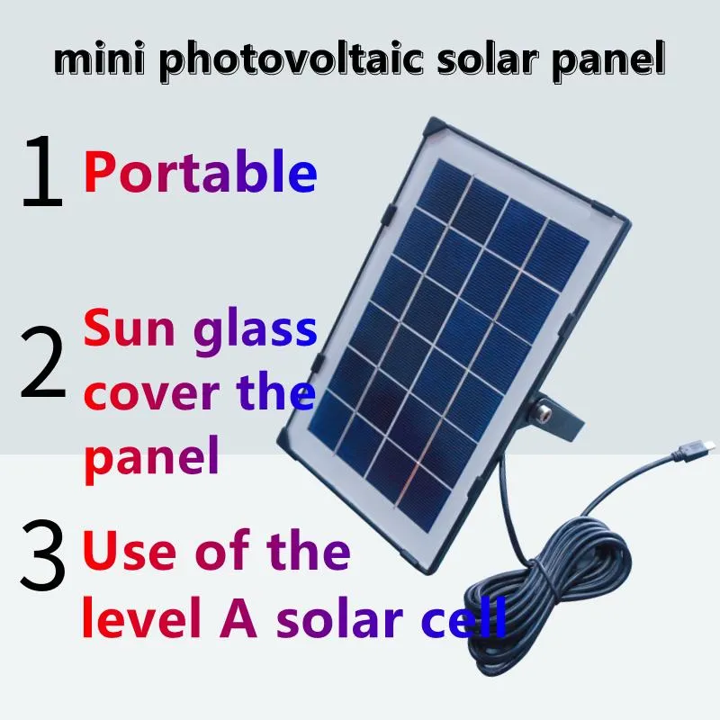 Luz Solar LED Panel Acoplado