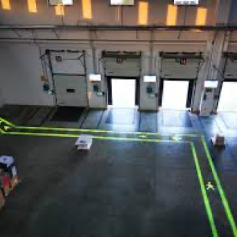 10-60V Proyector de Línea Virtual LED para Marcado de Seguridad en el Suelo de la Fábrica