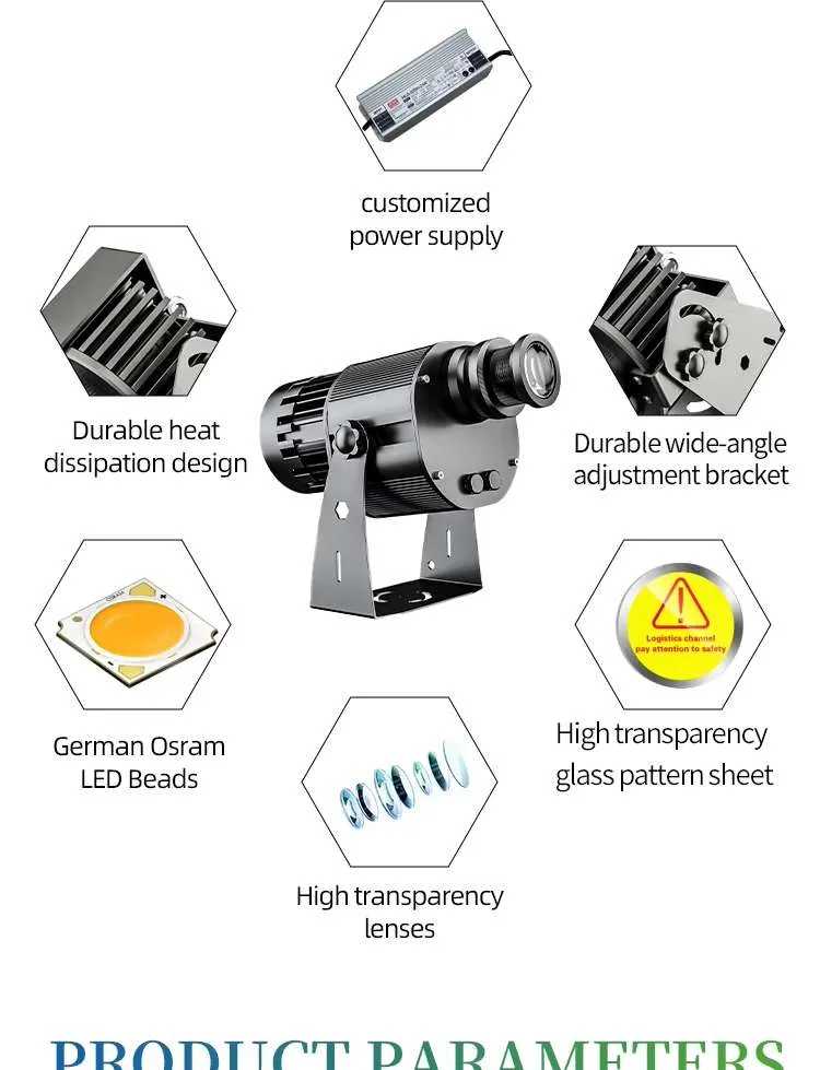 Proyector Gobo LED Industrial