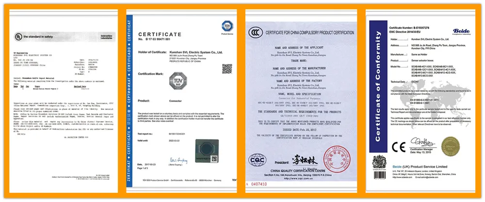 Certificaciones de producto