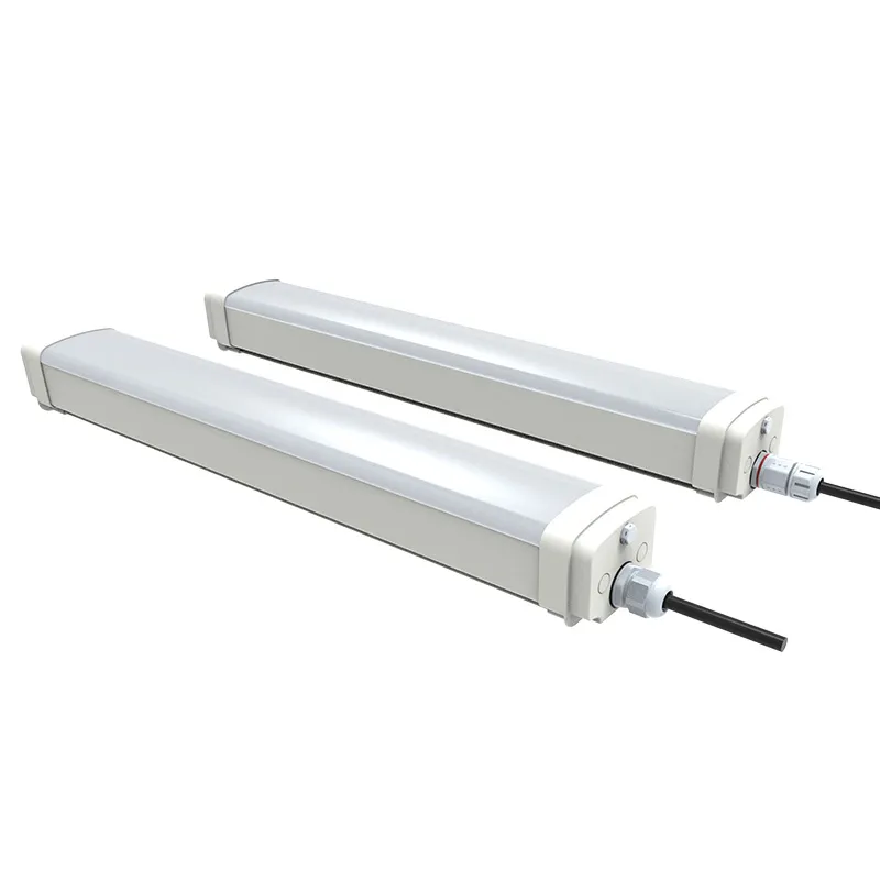 Luz Tri-Proof LED IP65 Impermeable Industrial para Garaje 20W-60W 2FT-5FT