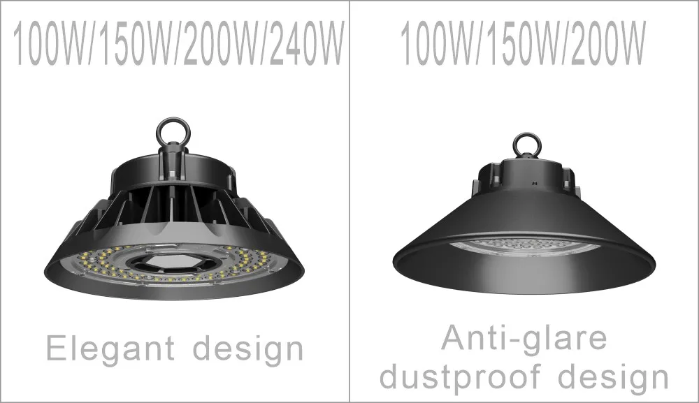 Iluminación de alta bahía LED UFO de 100 W