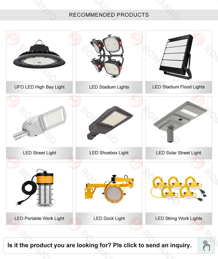 Foco de iluminación industrial