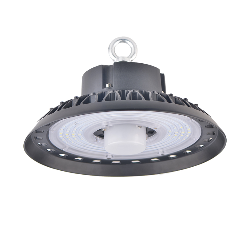 ETL Dlc Listado 200W Iluminación LED de Alta Bahía UFO 19500lm 6500K Luz LED Súper Brillante para Almacén IP65 Focos de Alta Bahía Impermeables para Fábrica Garaje Gimnasio