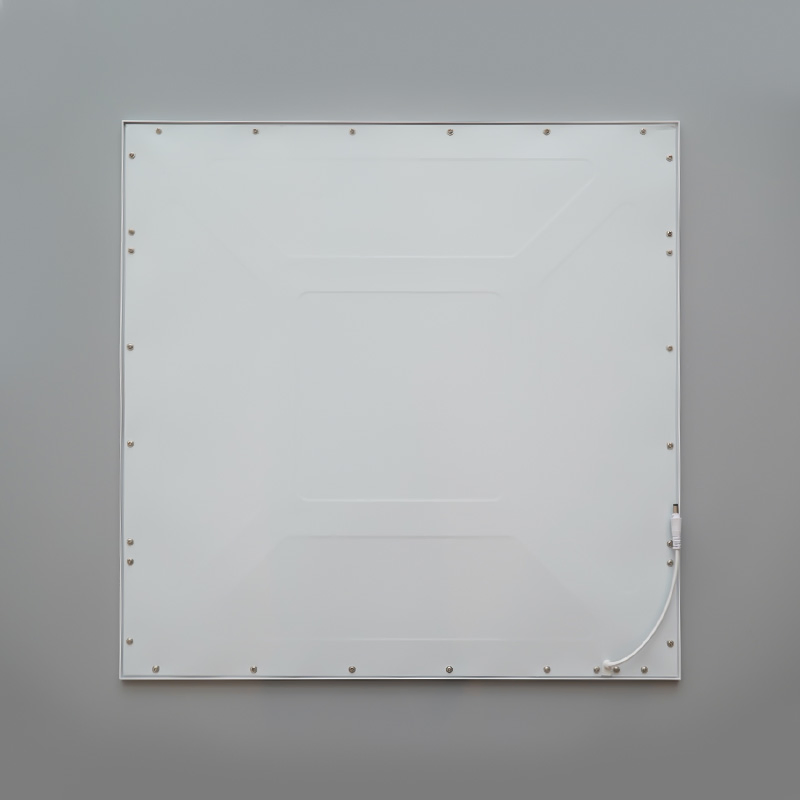 60*60 Luz de panel inteligente RGB CCT personalizable LED estilo industrial con diseño cuadrado empotrado RGB