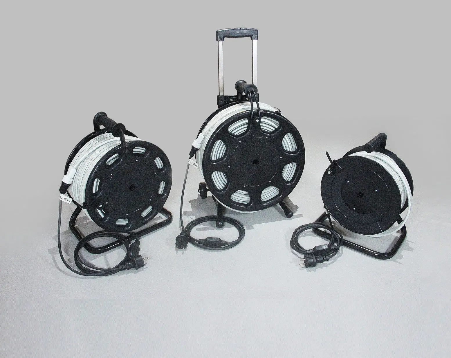 Construcción de Worklight Iluminación Industrial Edificios Astilleros Túneles 25m 50m Kit de Tambor Portátil Luz de Tira LED