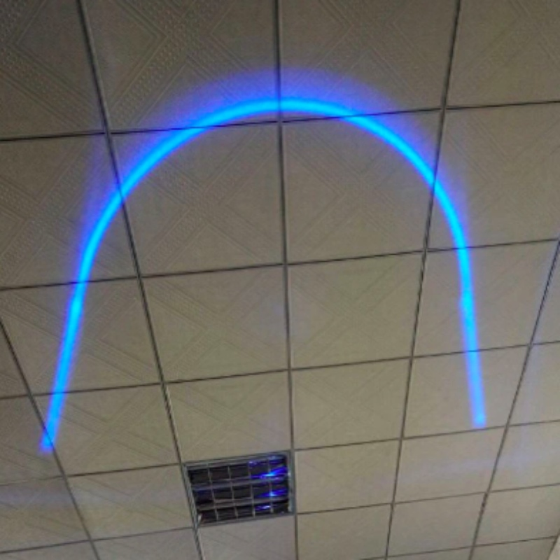 Lámpara de advertencia LED de carretilla elevadora neumática Arc AMR para lugar de trabajo industrial