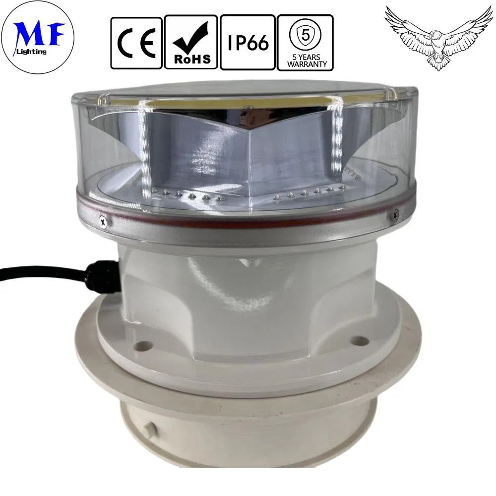 Luz de obstrucción de aviación doble