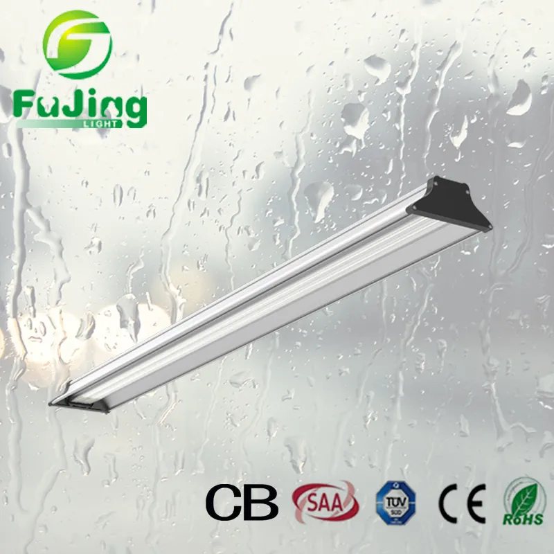 Fijación de iluminación LED de alta bahía lineal para taller industrial interior