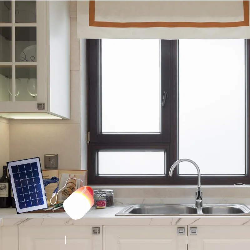 Luz Exterior Panel Solar