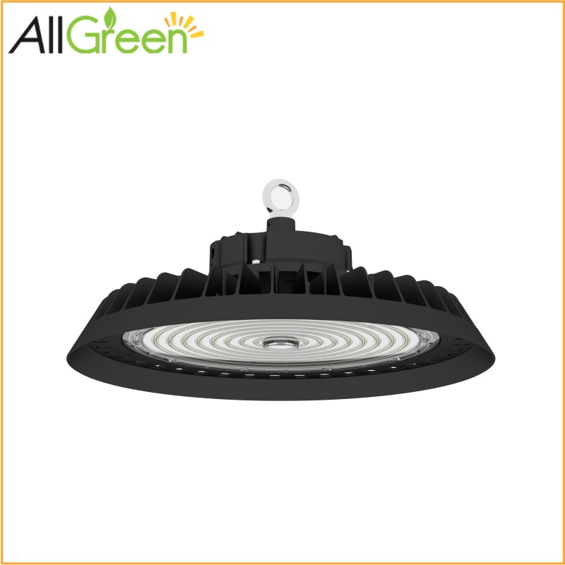 Iluminación Comercial e Industrial 100W 150W 200W Luz LED de Alta Bahía tipo UFO para Almacenes, Estadios y Garajes