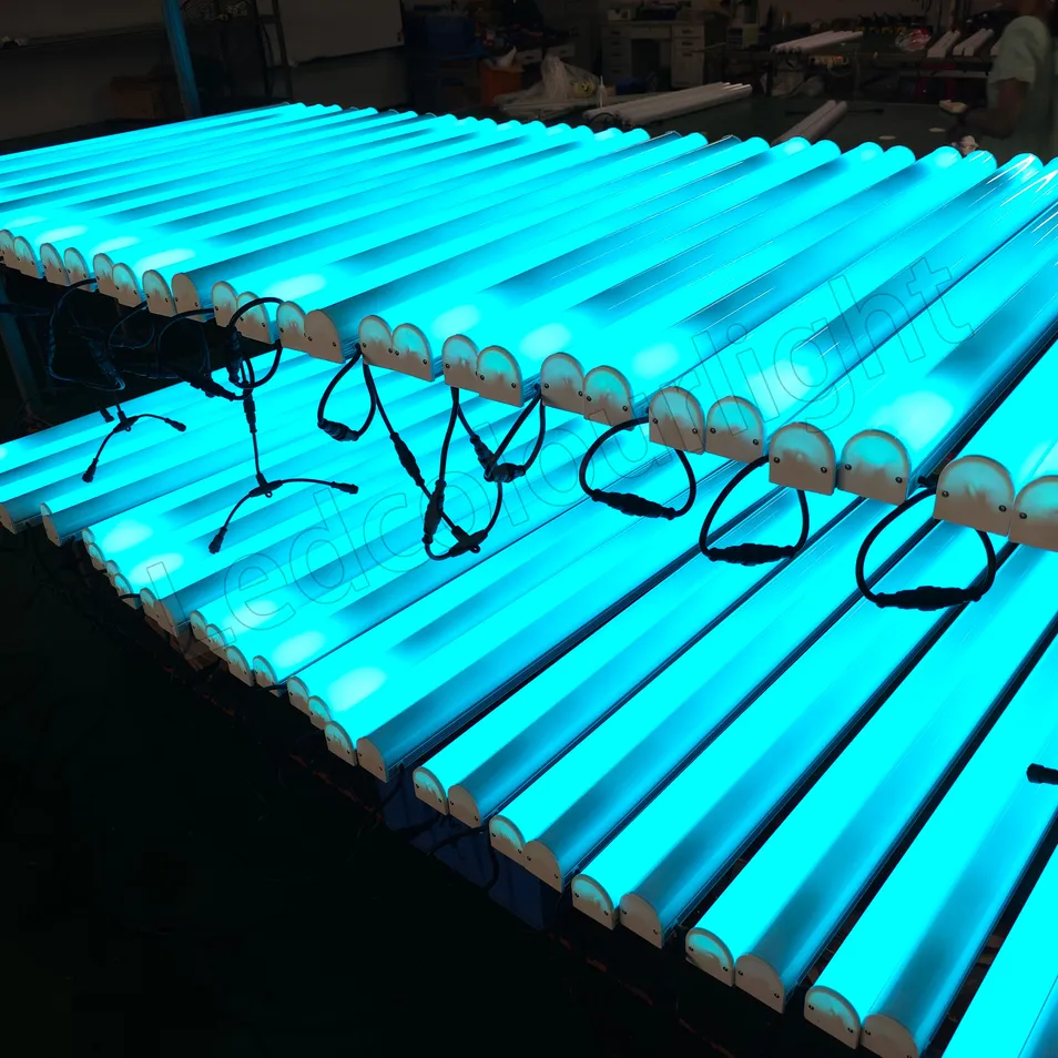 Efecto de iluminación LED barra lineal