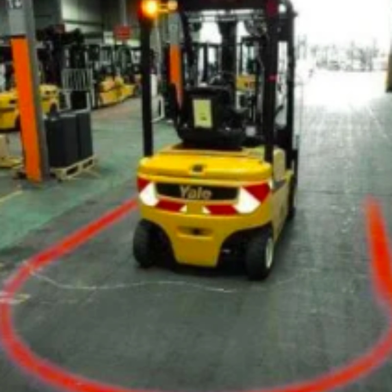 Lámpara de zona de arco LED para carretilla elevadora en instalaciones industriales a prueba de agua