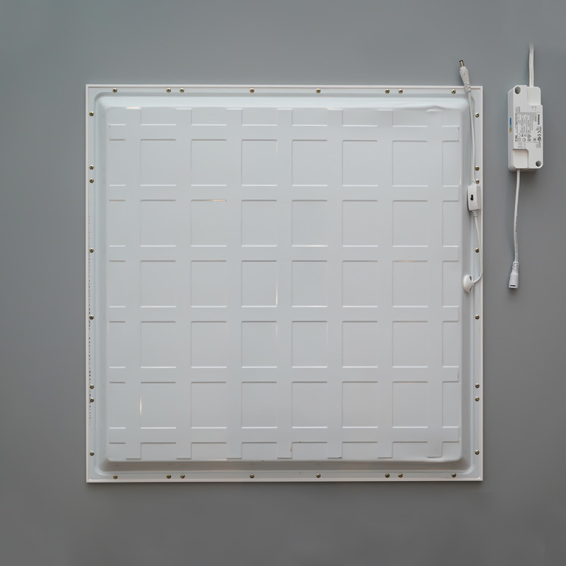 Luz de Panel LED de Estilo Industrial Cuadrada para Techo con Retroiluminación 60X60 Panel Plano con Ugr<19 Tamaños Variados Disponibles