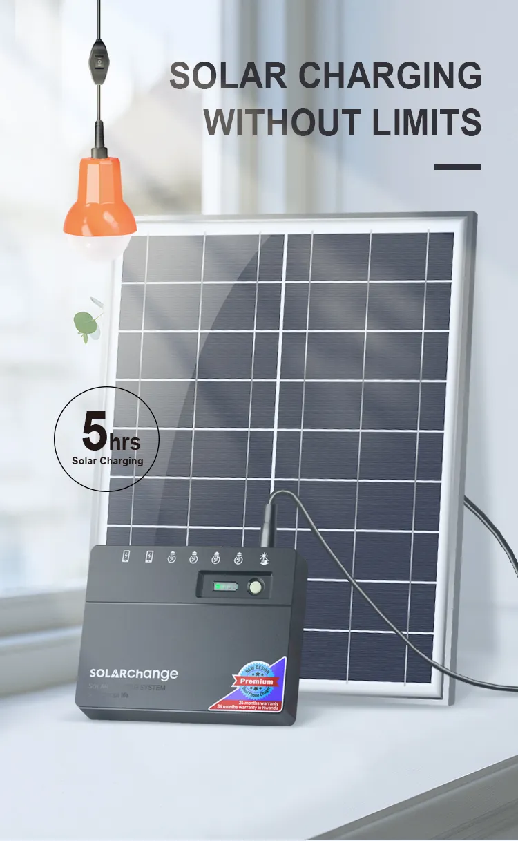 Solución de Iluminación Solar Completa con un 20W Panel Solar