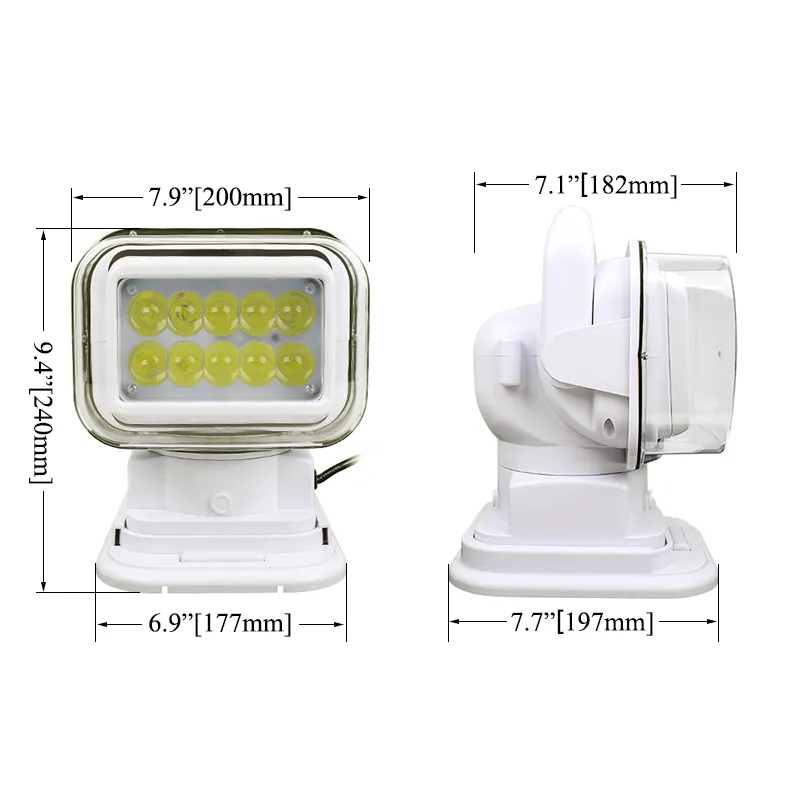 Faro LED de búsqueda 3