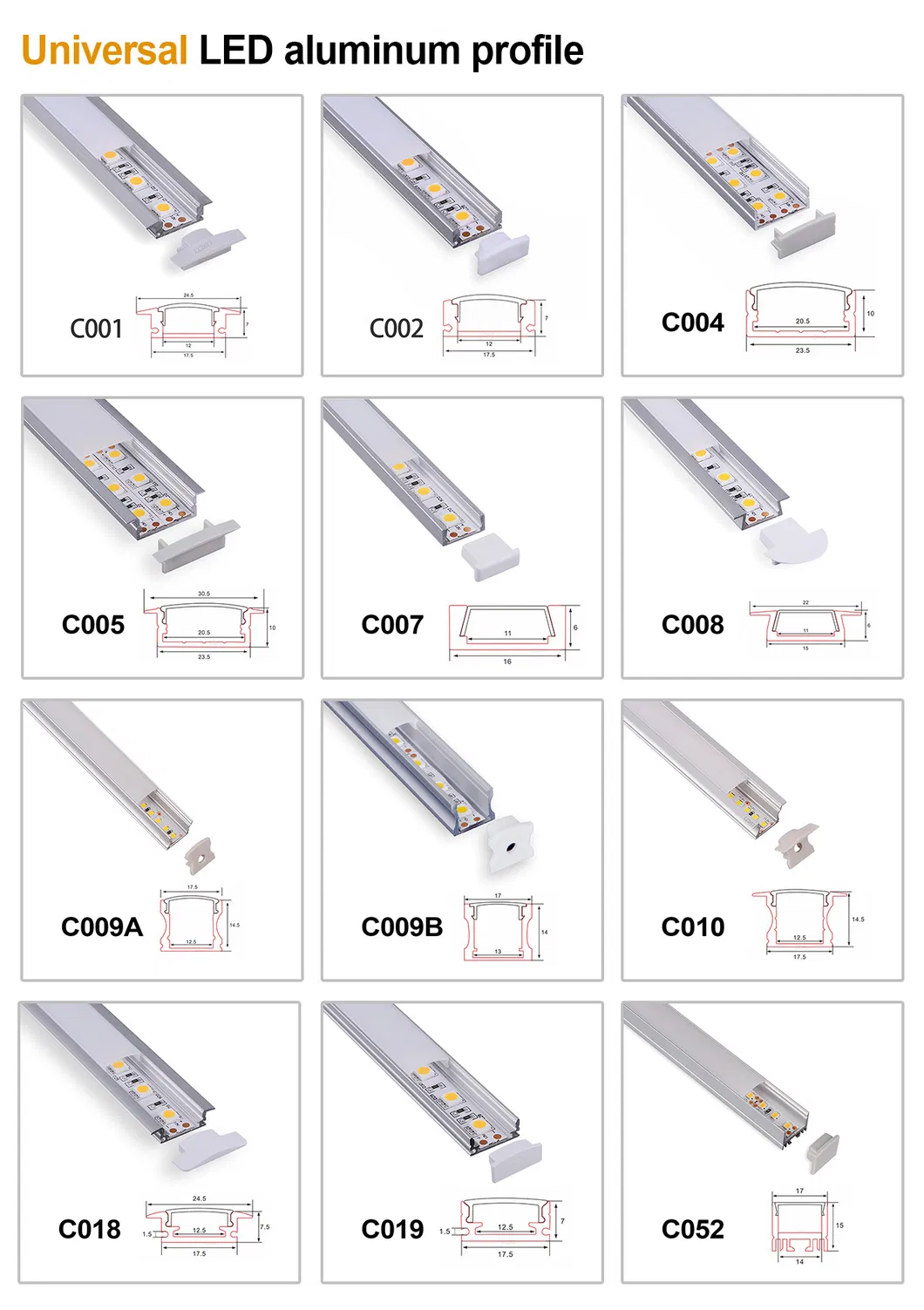 Iluminación lineal LED de perfil bajo de grado industrial - Alta fiabilidad para un diseño minimalista