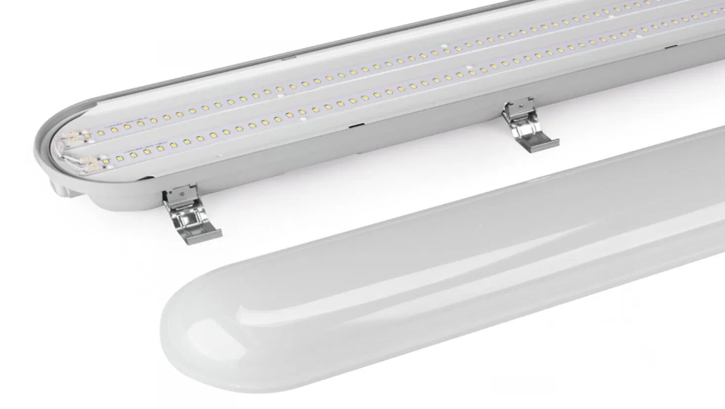 Luz de tubo LED a prueba de tripas para garaje, iluminación de almacén, reemplazo de lámpara fluorescente