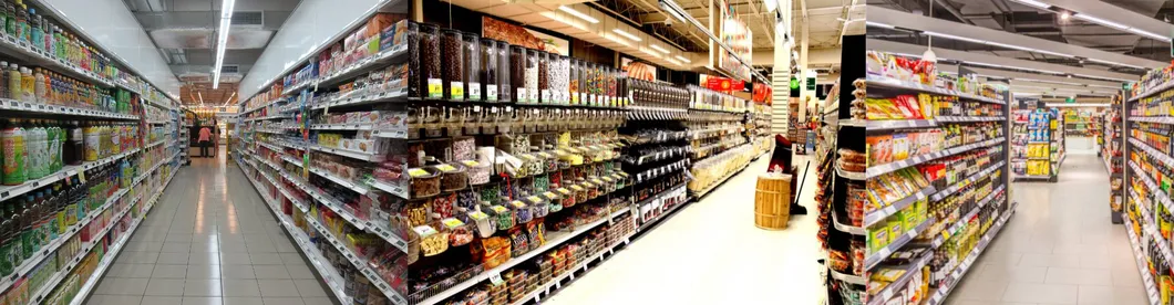 Aplicación en pasillos comerciales