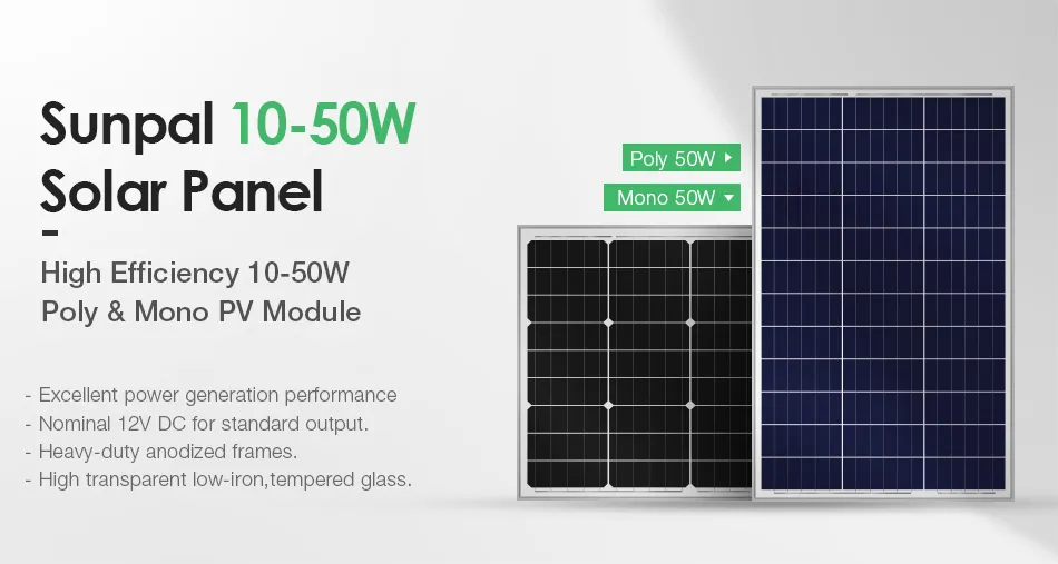 Módulo Fotovoltaico Solar 36 Tamaño Pequeño Panel Solar para Luces Led