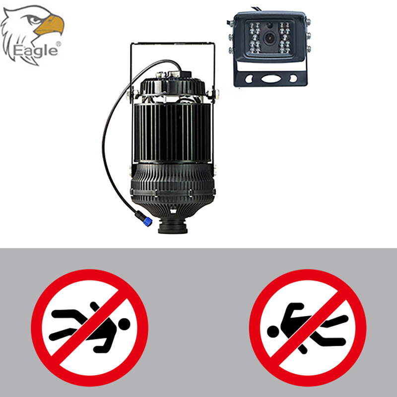 Proyector LED 220W Industrial Solución de Seguridad para Tráfico de Peatones Usado en Almacén Taller