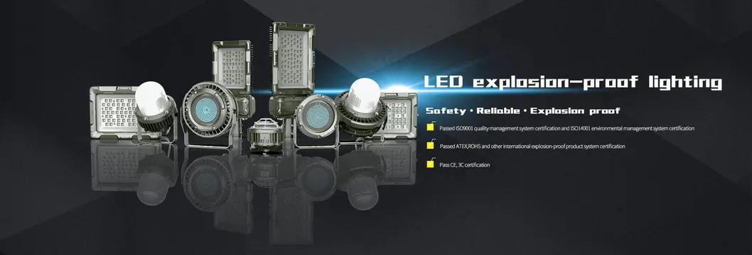 Luz de emergencia a prueba de explosiones para áreas peligrosas