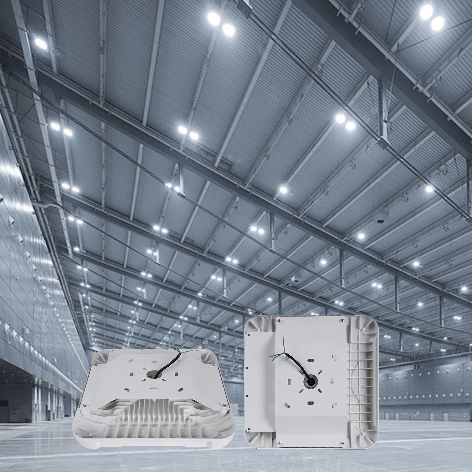 100W Accesorios de iluminación Fabricación de iluminación fábrica de importación de iluminación instalación a prueba de humedad Método accesorio LED de alta resistencia a temperatura