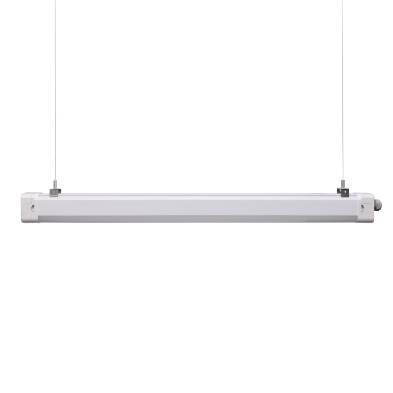 Precio de fábrica 20W 40W 60W IP65 5years Garantía luz LED tri-proof para fábricas industriales y garajes de estacionamiento