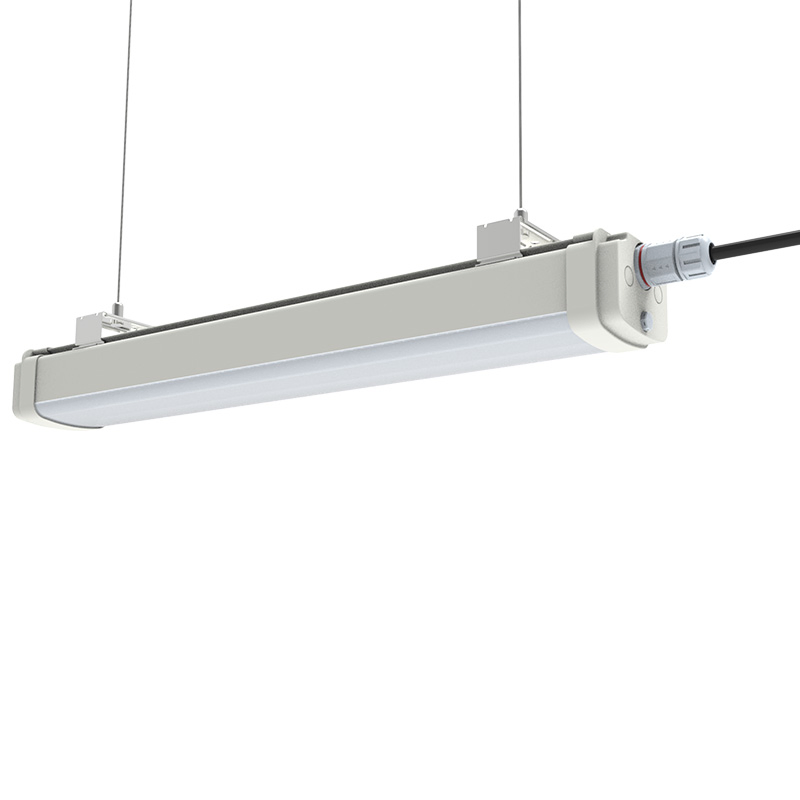 Luz Tri-Proof LED IP65 Impermeable Industrial para Garaje 20W-60W 2FT-5FT